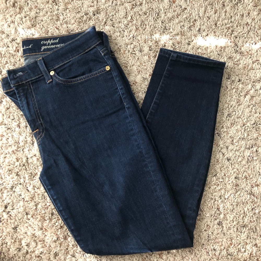 7 for all Mankind cropped Gwenevere Jean